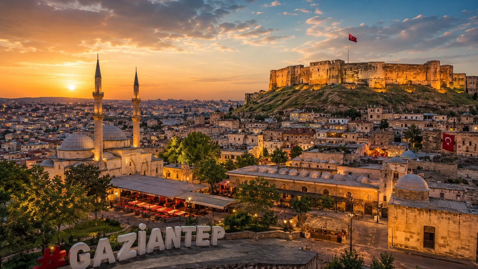 GAZİANTEP şehir manzarası