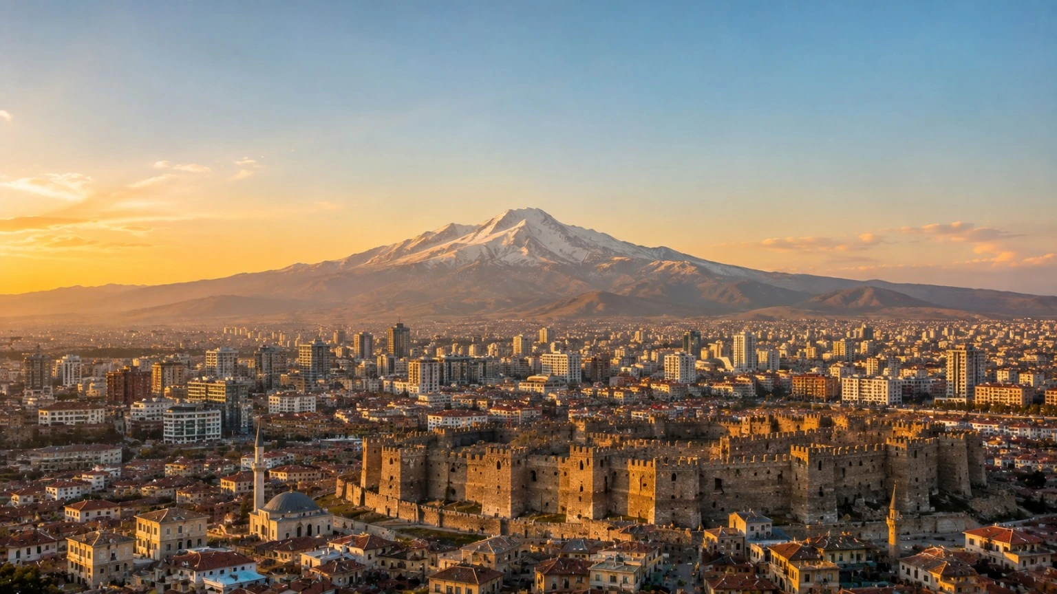 KAYSERİ şehir manzarası